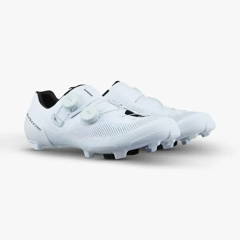 Shimano S-Phyre SH- RX910 Gravel Racing Shoes in White-1