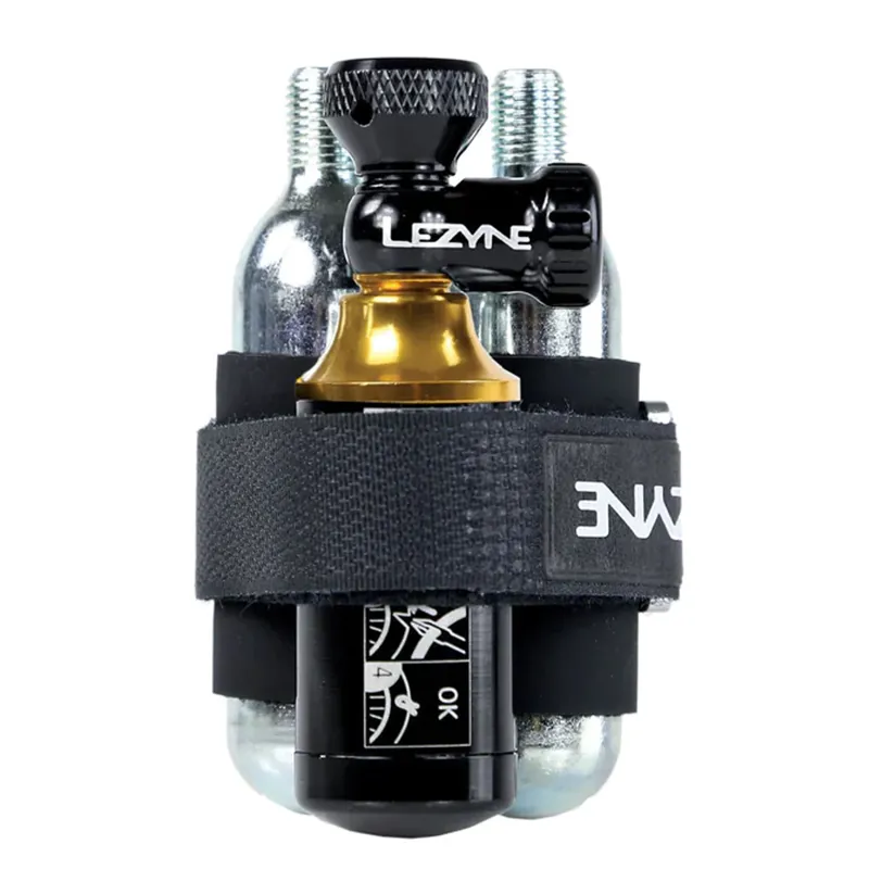 Lezyne Tubeless CO2 Blaster Kit w/20g CO2 Cartridges in Black