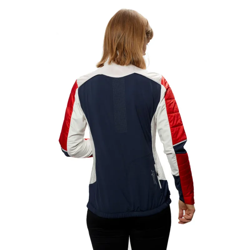 Swix Women's Navado Hybrid Jacket Red-2