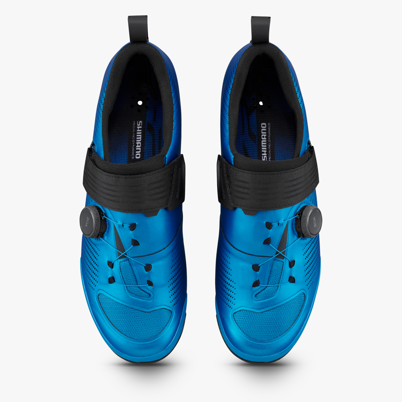 Shimano S-Phyre SH-TR903 Triathlon Cycling Shoes in Blue-5