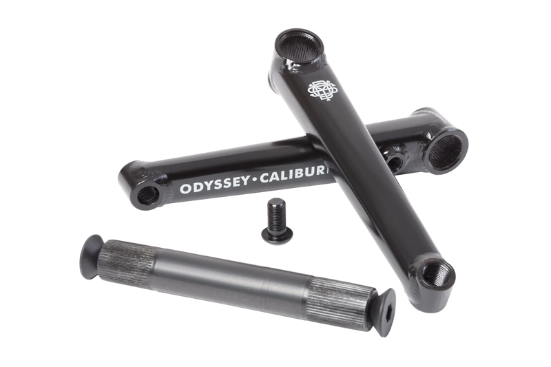 Odyssey Calibur V2 Crankset - 170mm Rust Proof Black-2