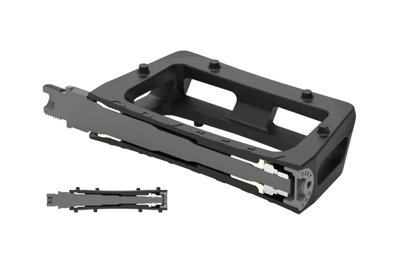 Odyssey Grandstand V2 PC Pedals - Platform 9/16 Black-1