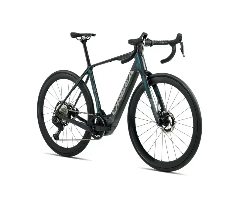 Orbea Denna M30 28mph E-Gravel Bike In Escape Green Gloss/Foggy Matt-1