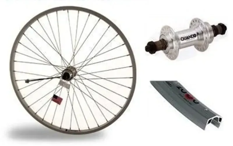 Osco X101/DM-18 Alloy Rear Q/R Freewheel 26x1.50-inch Rim in Silver/CP