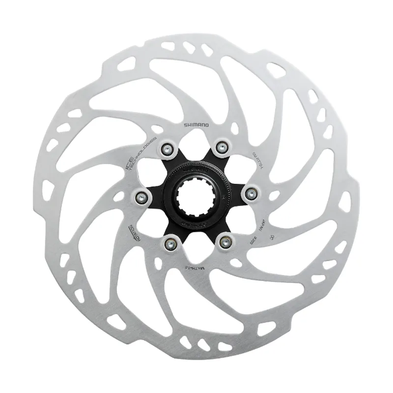 Shimano SLX SM-RT70-S 180mm Center Lock Disk Brake Rotor in Silver