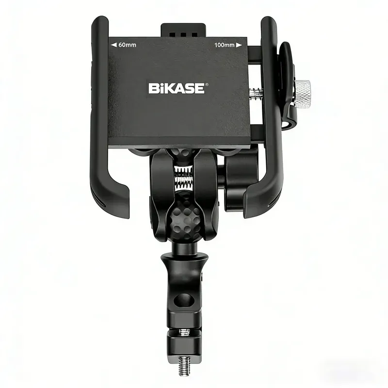 Bikase ISOKase Phone Holder w/Double Ball Joint in Black