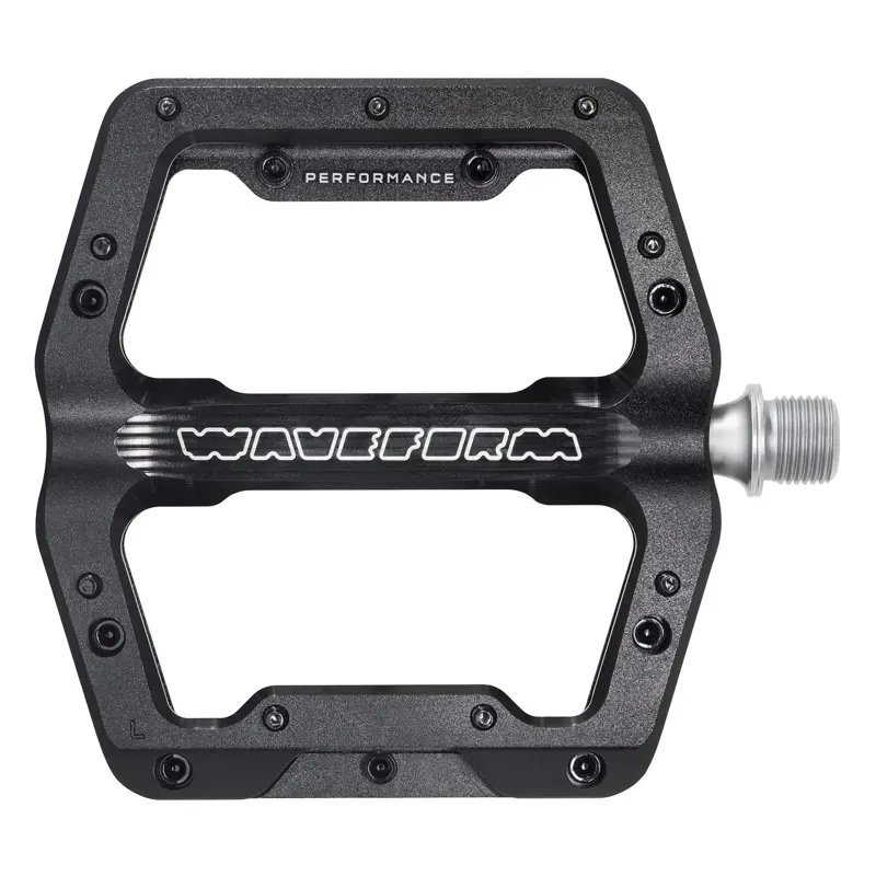 Wolf Tooth Components Waveform Performance Aluminum Pedals in Black-1