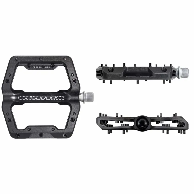 Wolf Tooth Components Waveform Performance Aluminum Pedals in Black-4