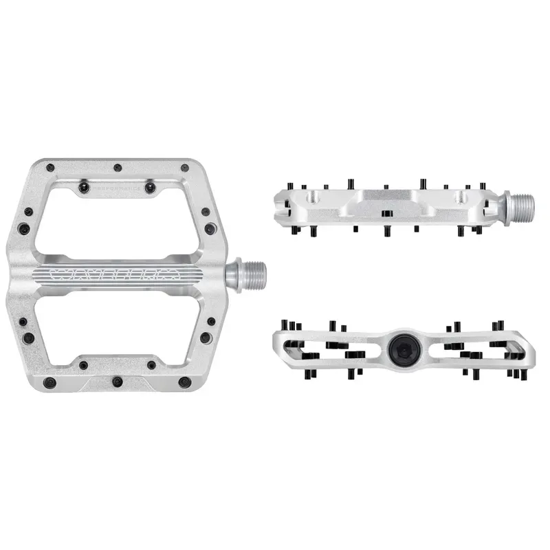 Wolf Tooth Components Waveform Performance Aluminum Pedals in Silver-4