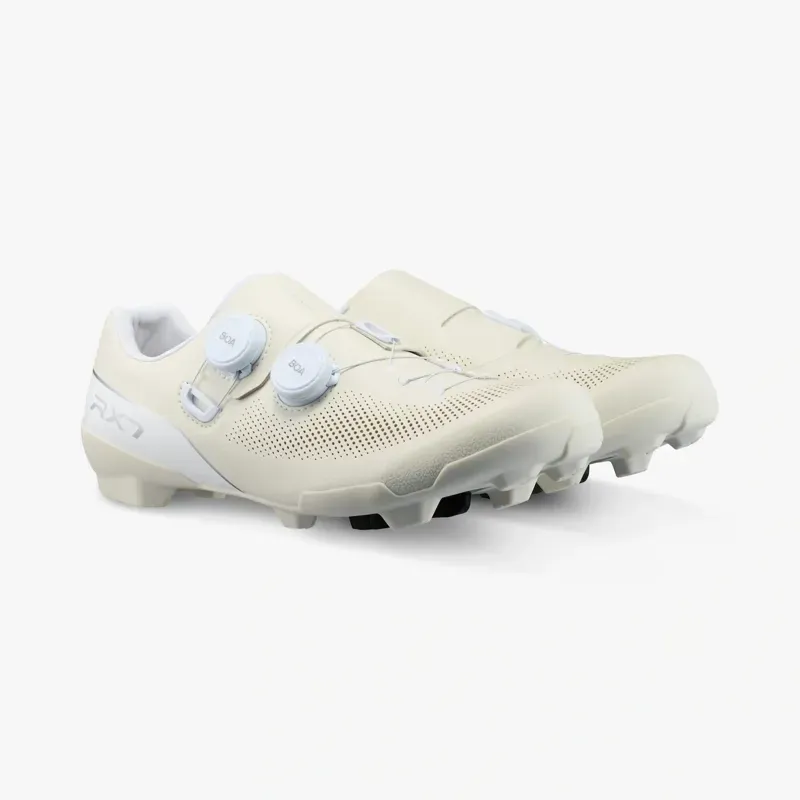 Shimano SH-RX710 Cycling Shoes in Sand White-1
