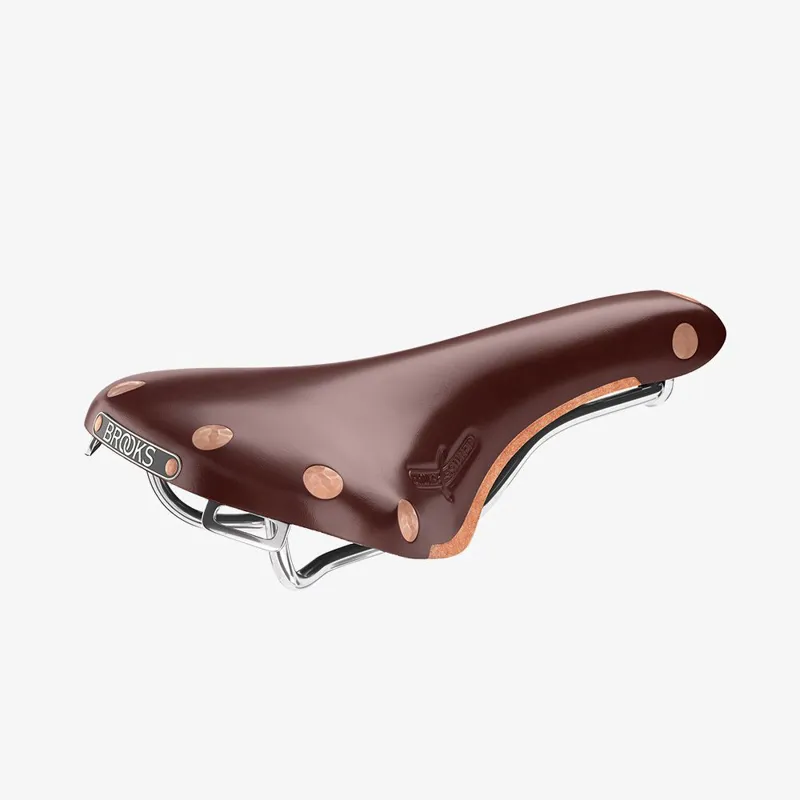 Brooks England Leather SWIFT Saddle: Antique Brown - 150mm-2