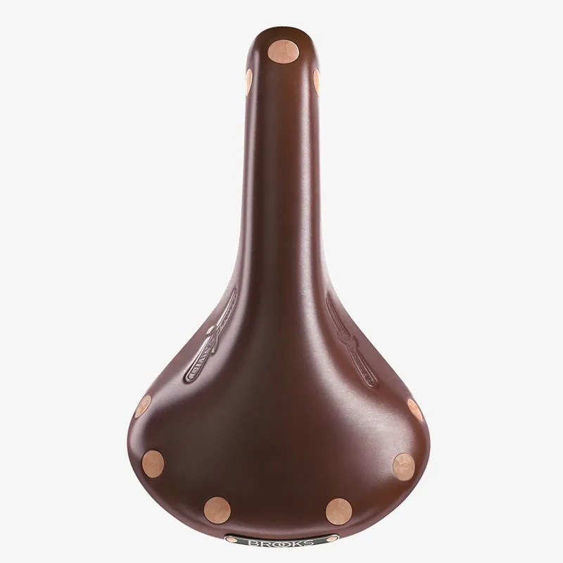 Brooks England Leather SWIFT Saddle: Antique Brown - 150mm-3