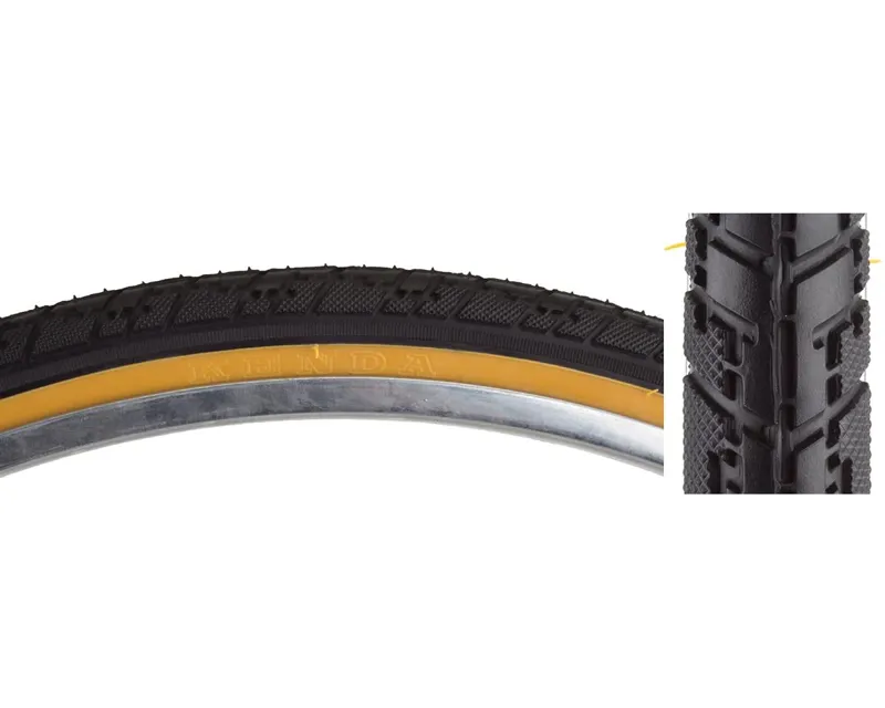 Kenda K23 S-6 Tire: Gum - 26 X 1-1/4 X 1-3/8