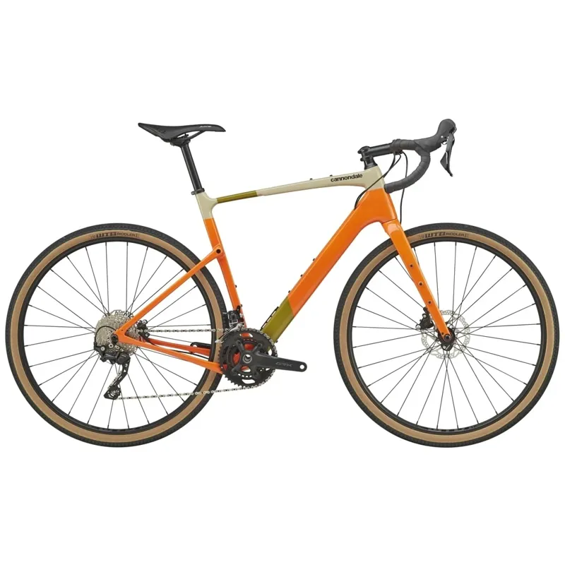 Cannondale Topstone Carbon 4 GRX 2X10: Orange - Size LG 