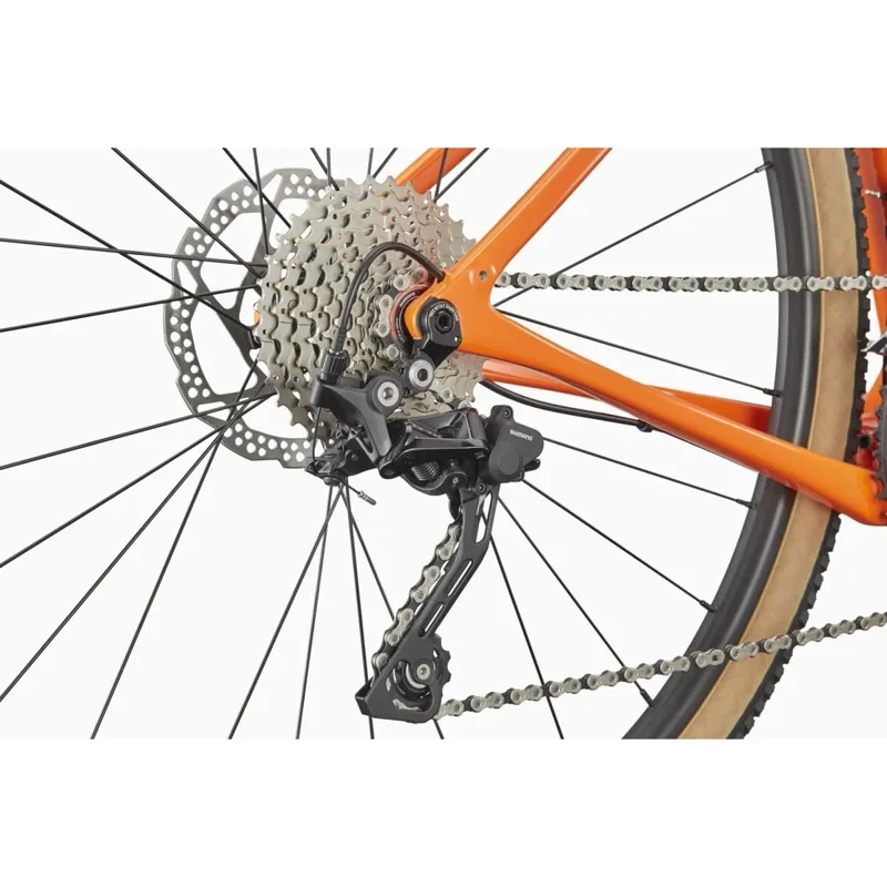 Cannondale Topstone Carbon 4 GRX 2X10: Orange - Size LG -2