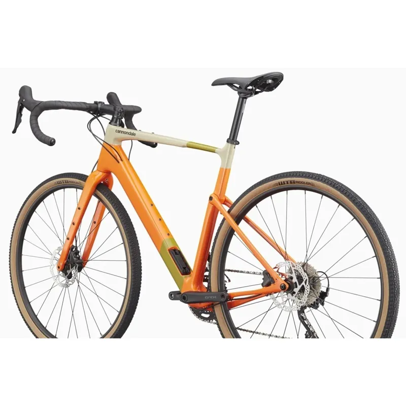 Cannondale Topstone Carbon 4 GRX 2X10: Orange - Size LG -4