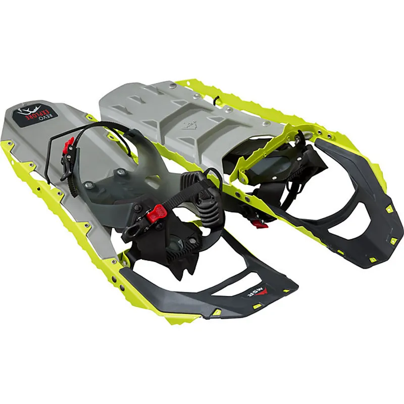 MSR Revo Explore Snowshoes in Chartreuse