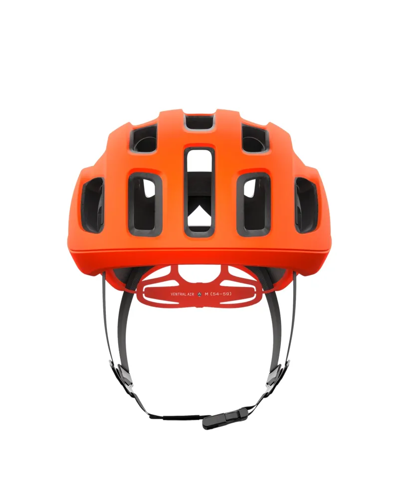 POC Ventral Air MIPS Helmet: Fluorescent Orange Matt-1
