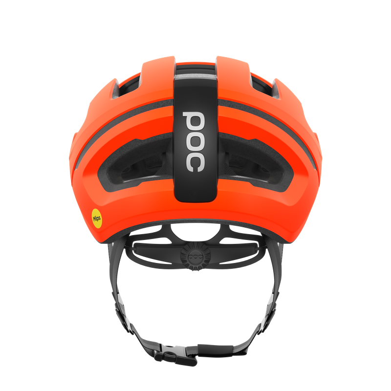 POC Omne Air MIPS Helmet: Fluorescent Orange Matt-3