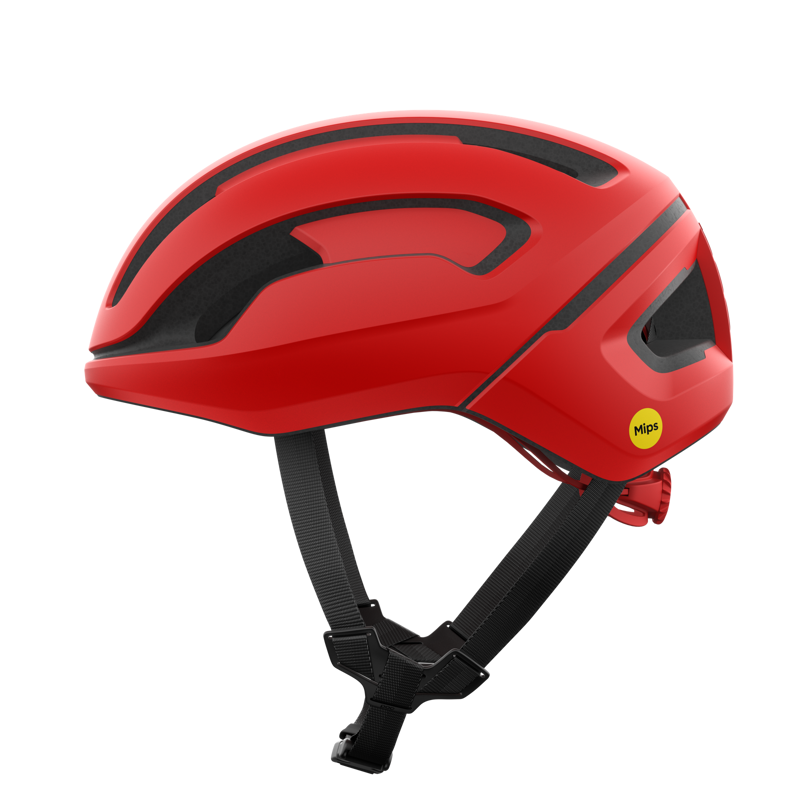 POC Omne Air MIPS Helmet: Prismane Red Matt-1