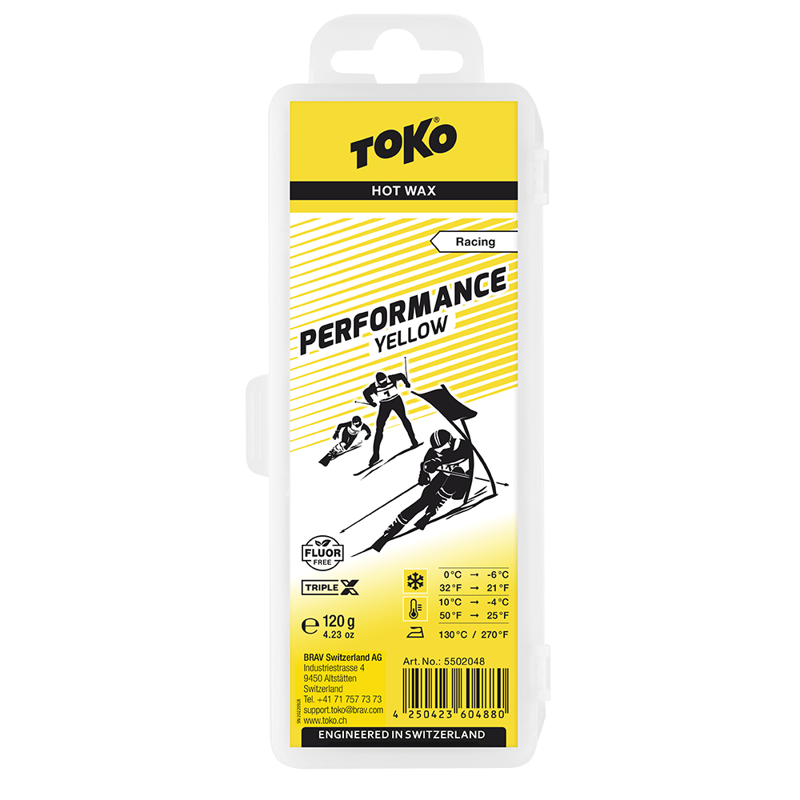 Toko Performance Hot Wax Yellow 120g
