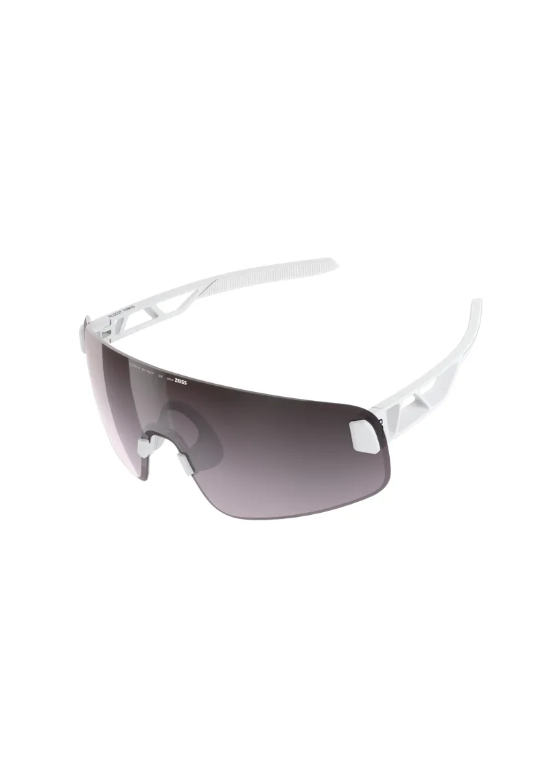 POC Elicit Toric Bike Sunglasses in Hydrogen White/Clarity Road/Sunny Silver