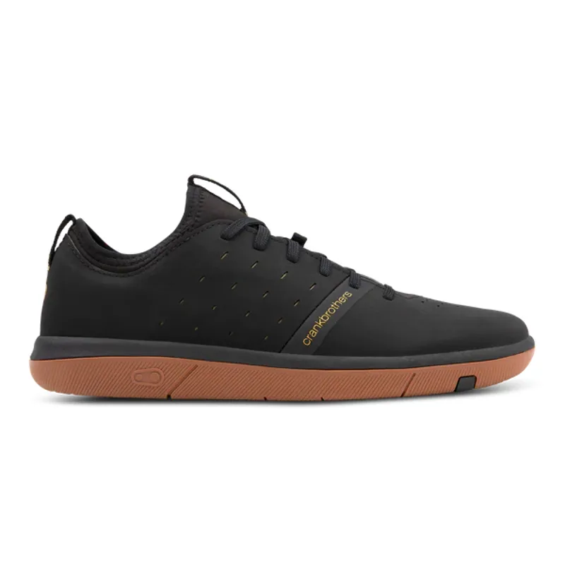 CrankBrothers STAMP STREET Fabio Flat Shoes: Black / Gum-3
