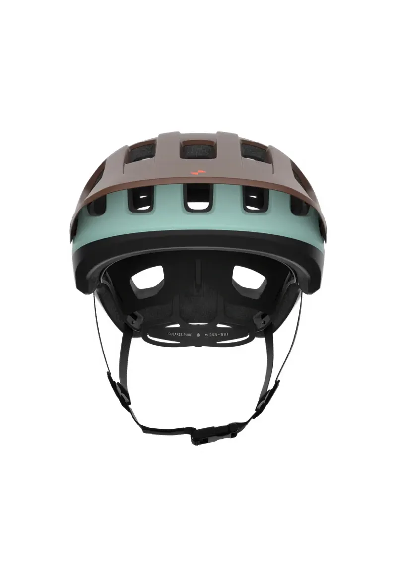 POC Cularis Pure MTB Helmet in Bronzite Brown Matt/Lazurite Blue Matt-1