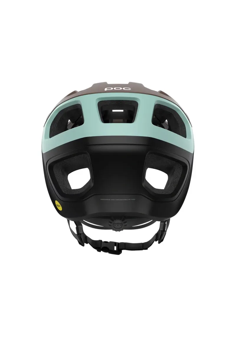 POC Cularis Pure MTB Helmet in Bronzite Brown Matt/Lazurite Blue Matt-3