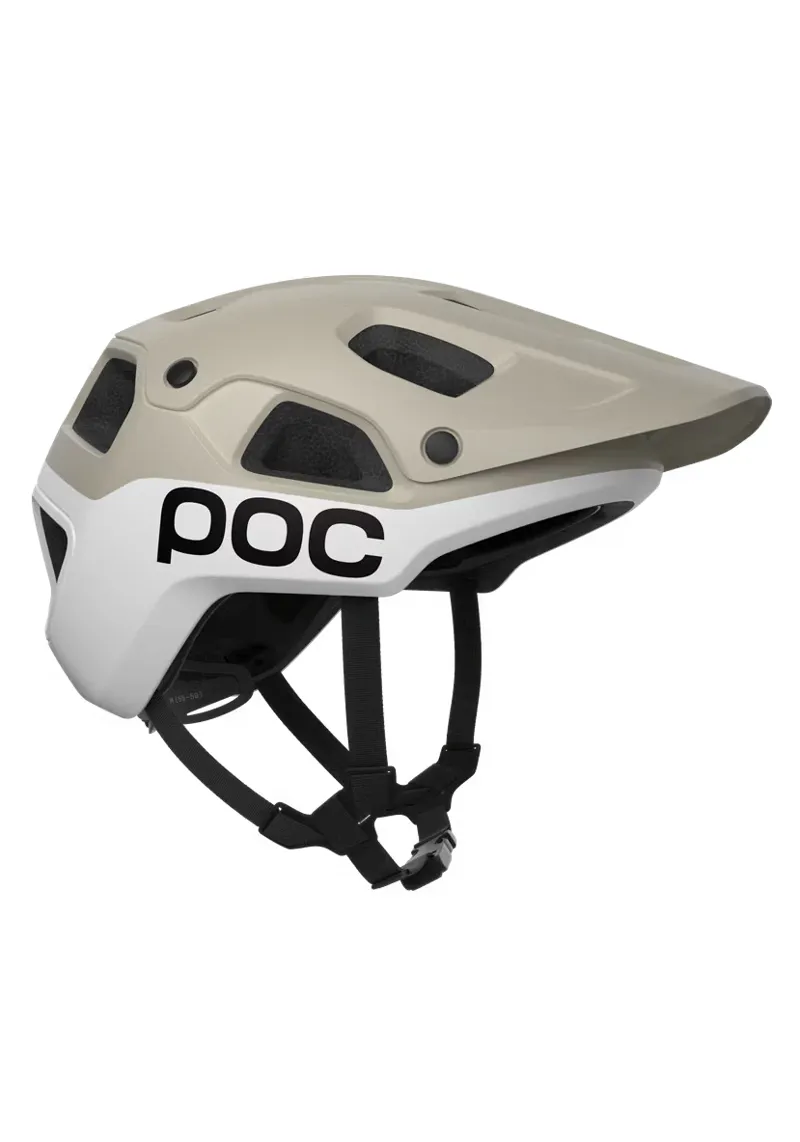 POC Cularis Pure MTB Helmet in Mineral Grey/Hydrogen White Matt-2