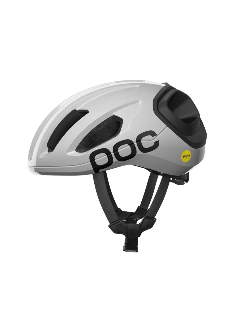 POC Amidal CPSC Helmet in Hydrogen White/Uranium Black Matt