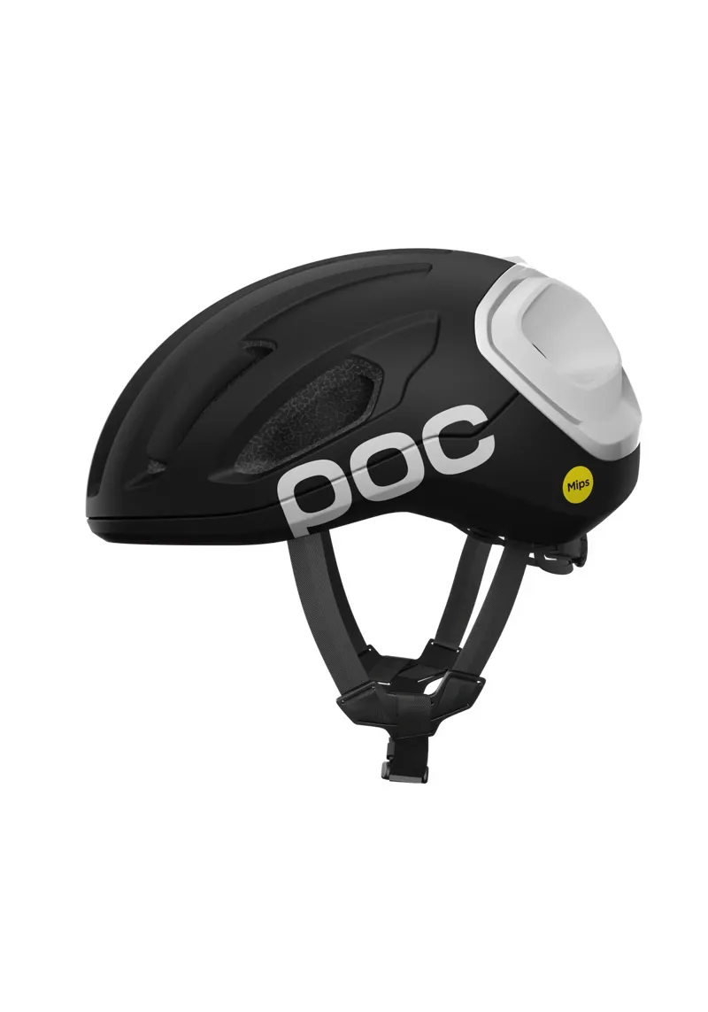 POC Amidal CPSC Helmet in Uranium Black/Hydrogen White Matt