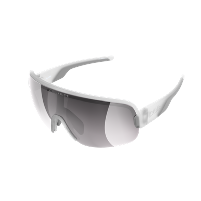 POC Aim Eyewear: Transparant Crystal/Clarity Road/Sunny Silver