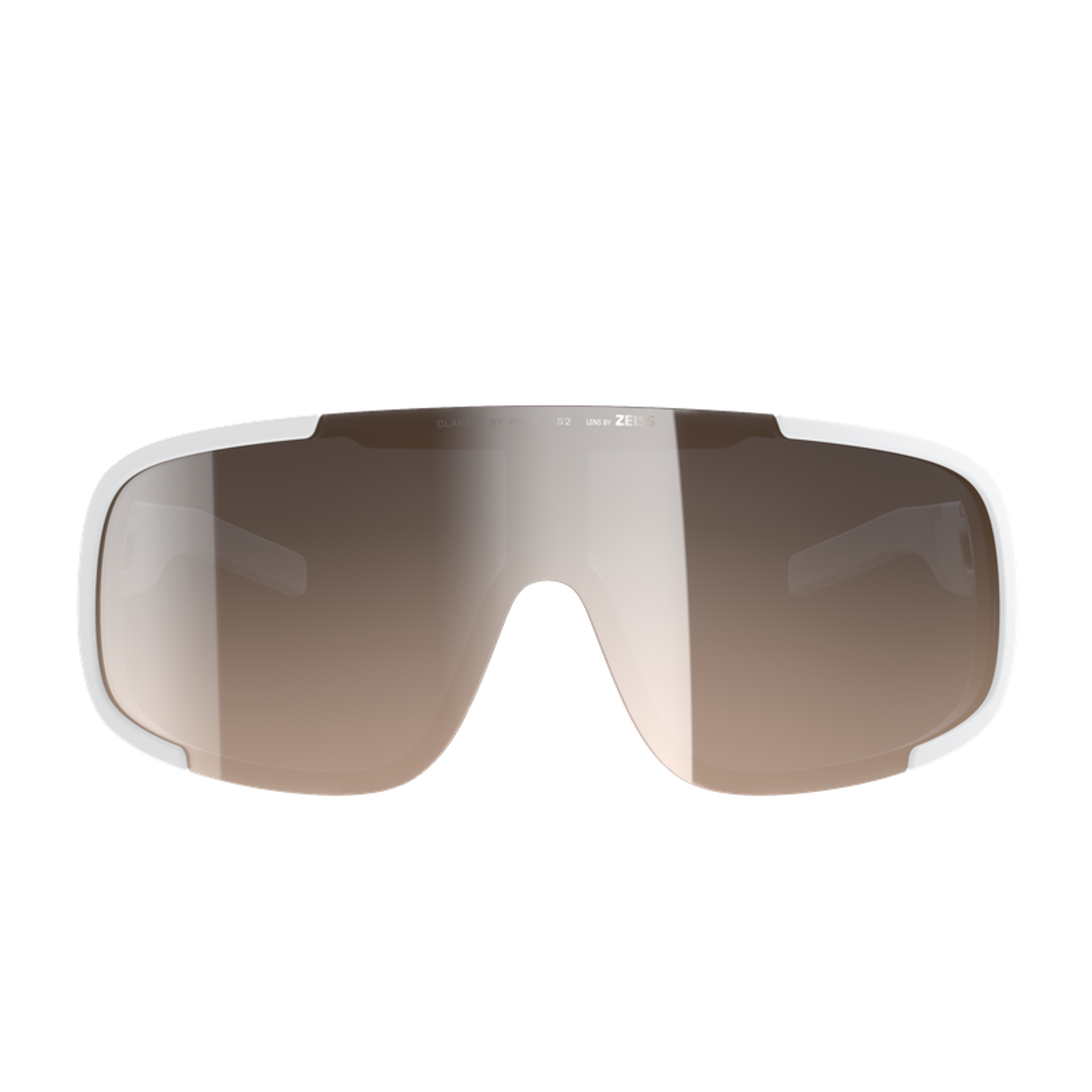 POC Aspire Eyewear: Hydrogen White / Clarity Trail Siilver