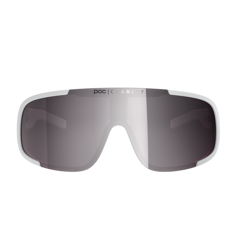 POC Aspire Eyewear: Hydrogen White / Clarity Road Sunny Silver -1