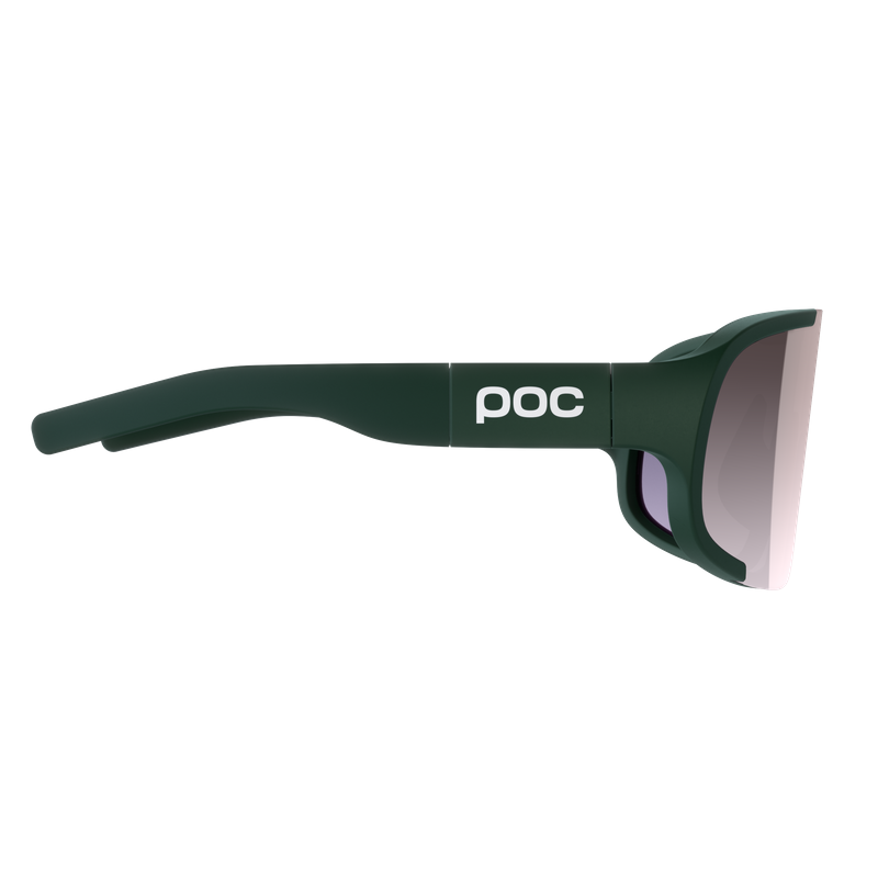POC Aspire Eyewear: Pargasite Green / Clarity Road Sunny Silver -2