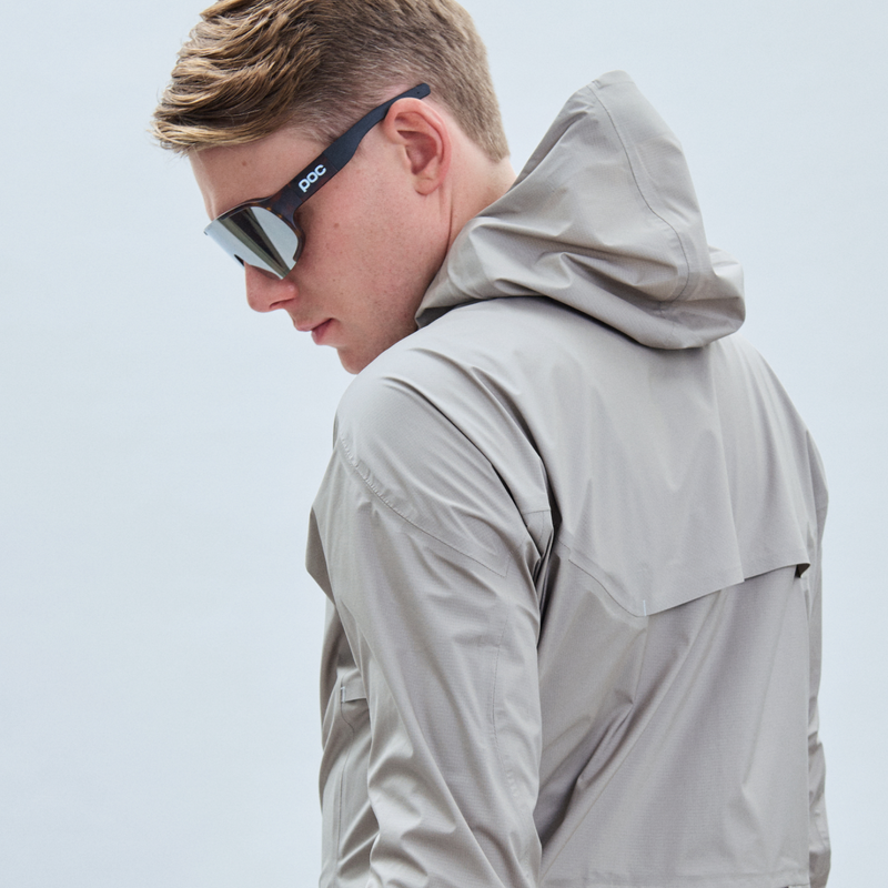 POC Aspire Mid Eyewear: Uranium Black / Clarity Road Partly Sunny Gold-3