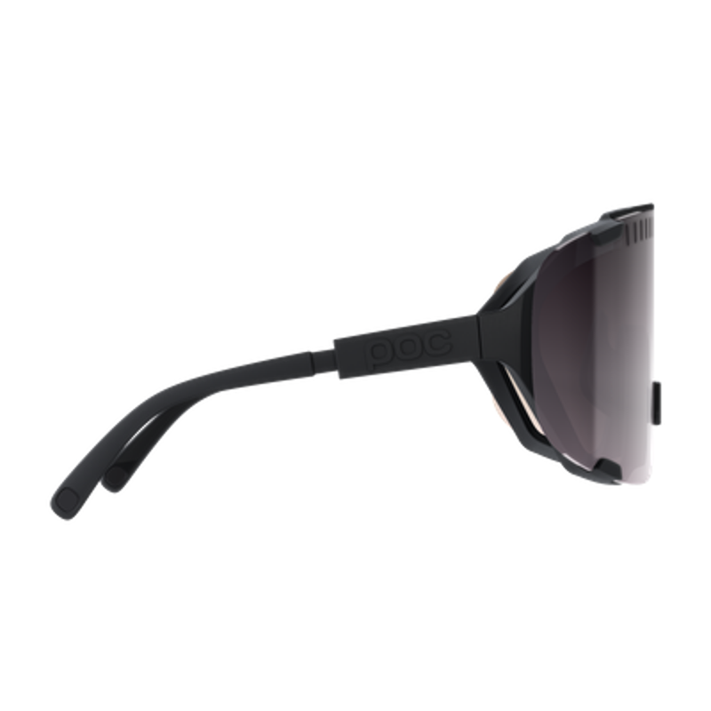POC Devour Eyewear: Uranium Black / Clarity Road Partly Sun-2