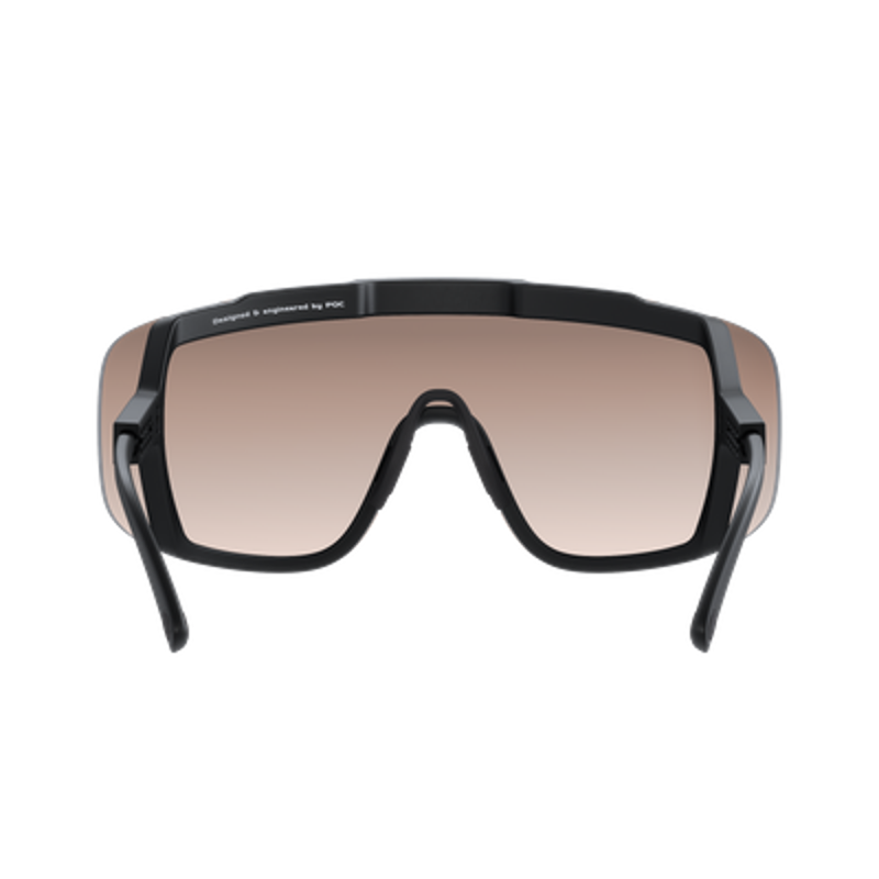 POC Devour Eyewear: Uranium Black / Clarity Road Partly Sun-3