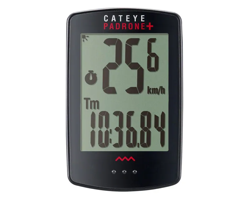 CatEye Padrone+ Bike Computer - Wireless Black
