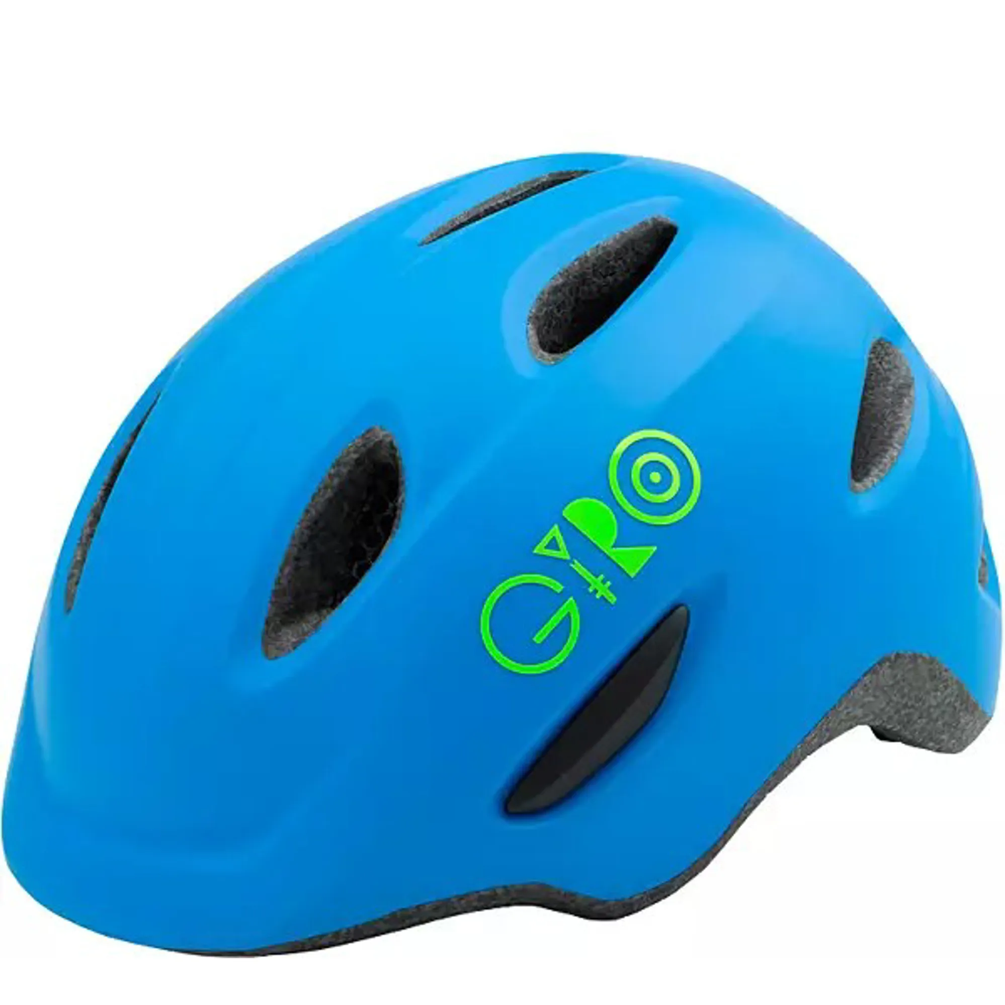 Giro Scamp MIPS Youth Bike Helmet Matte Blue Lime XS