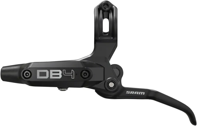 SRAM DB4 Disc Brake and Lever - Left Post Mount Diffusion Black A1-1