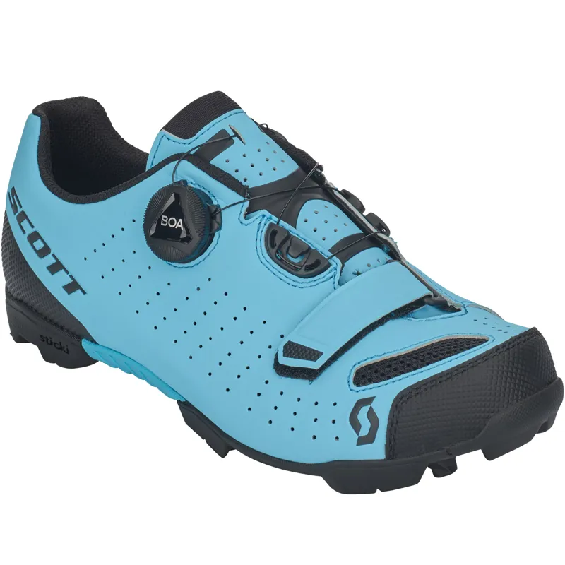 Scott MTB Comp Boa Womens Shoes in Blue-1