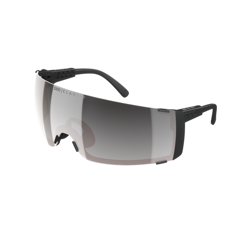 POC Propel Eyewear: Uranium Black/Clarity Road/Sunny Silver