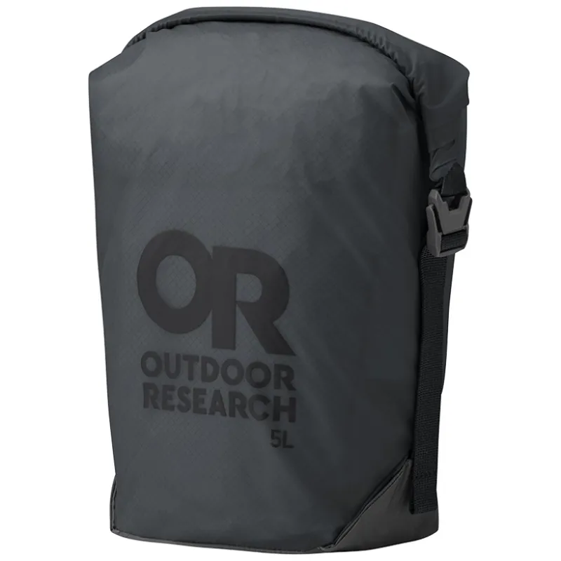 Outdoor Research 5L PackOut Compression Stuff Sack in Charcoal