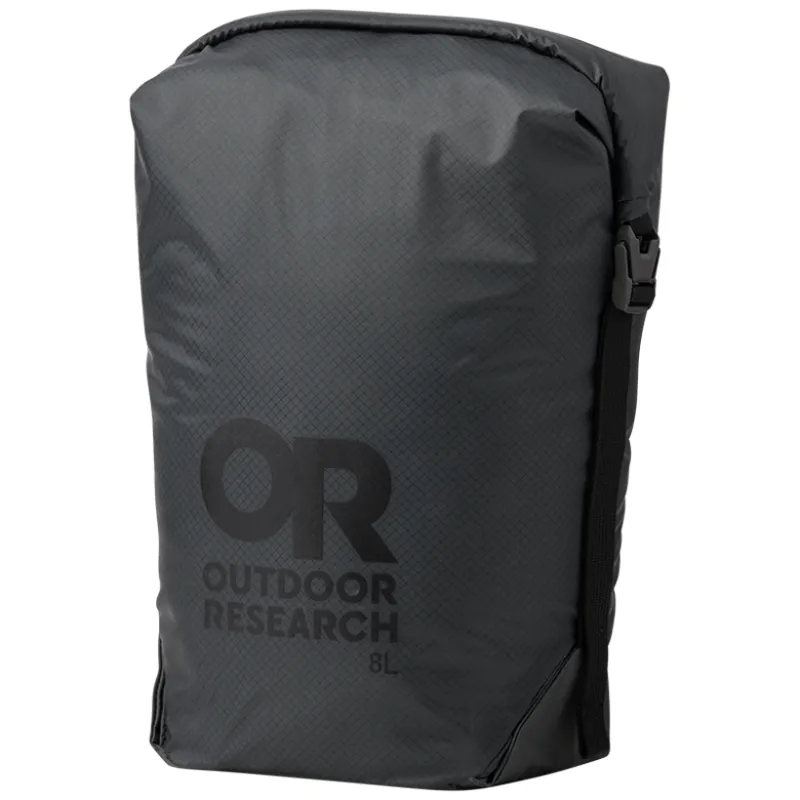 Outdoor Research 8L PackOut Compression Stuff Sack in Charcoal