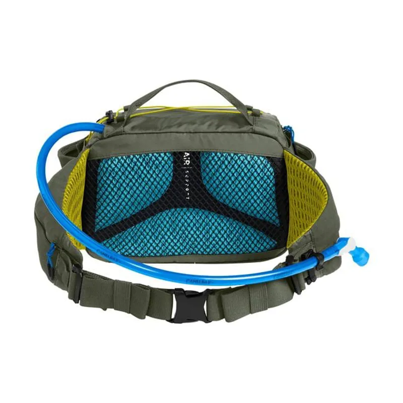 Camelbak M.U.L.E. 5 Waist Pack with Crux 1.5L Lumbar Reservoir: Dusty Olive-1