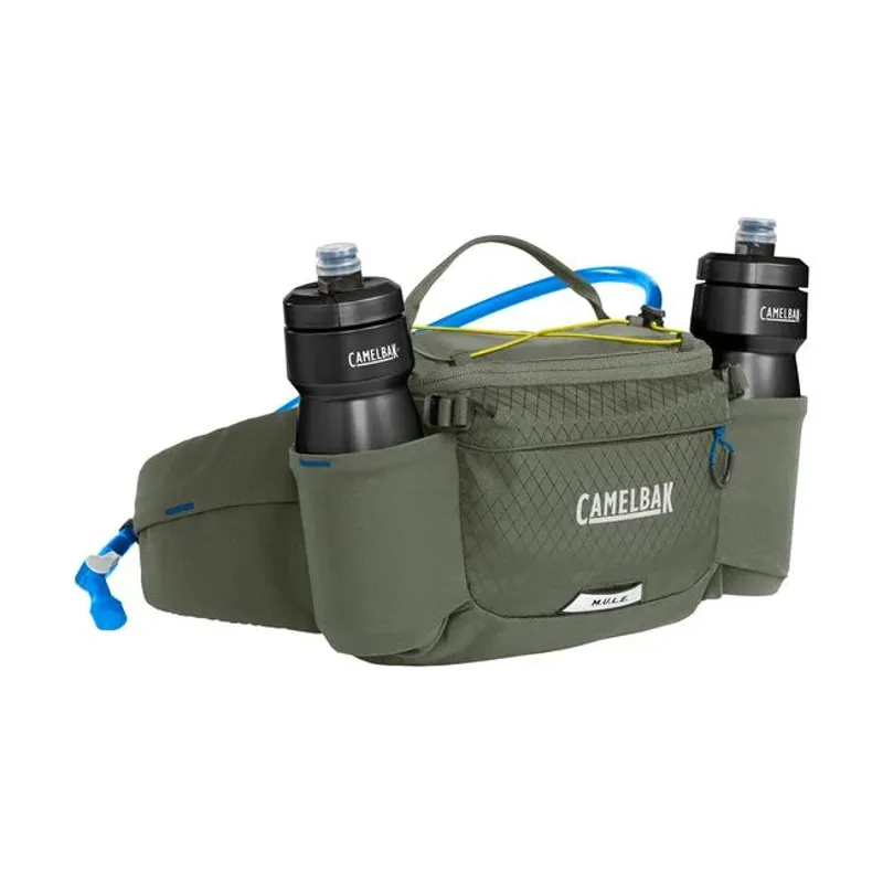 Camelbak M.U.L.E. 5 Waist Pack with Crux 1.5L Lumbar Reservoir: Dusty Olive-2