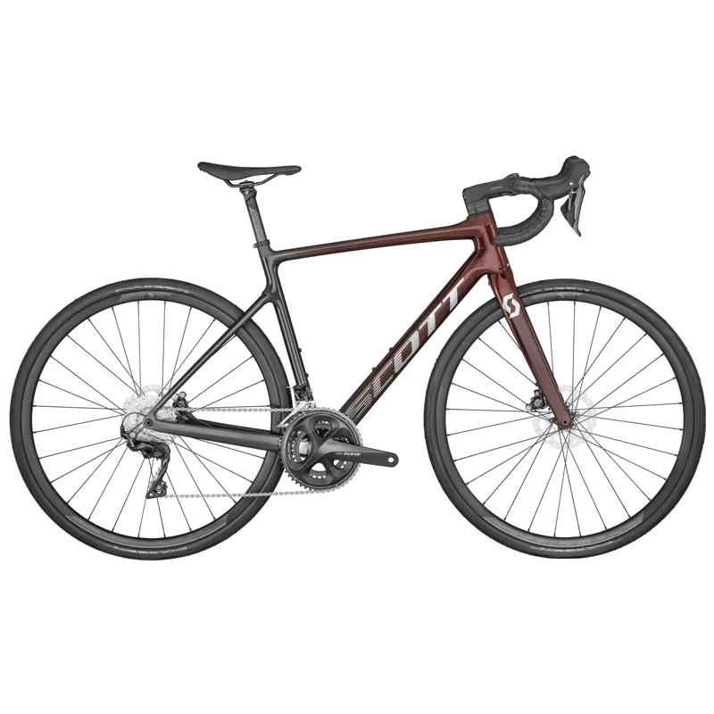 Scott Addict 30 Road Bike: Race Red