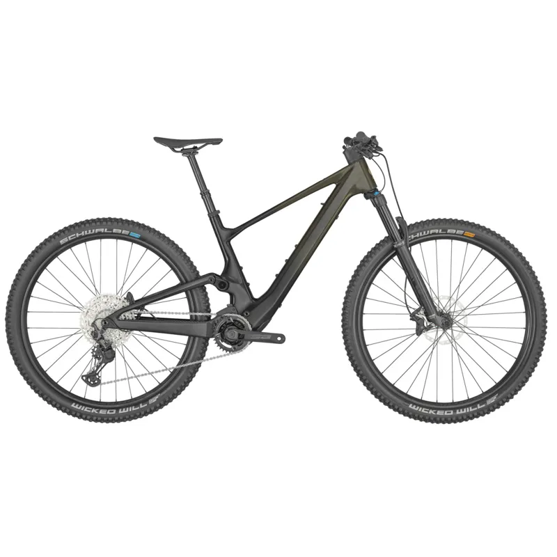 2023 Scott Lumen eRide 910 Mountain Bike in Yellow / Carbon